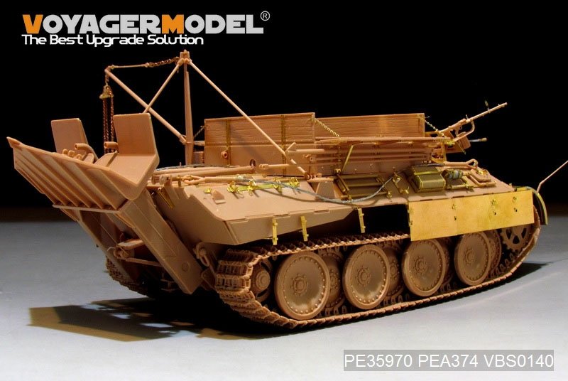 Voyager Model PE35970 WWII German Bergepanther Ausf.A (Late type,Panther G tool holders) Basic For MENG SS-015 1/35 – zdjęcie 4