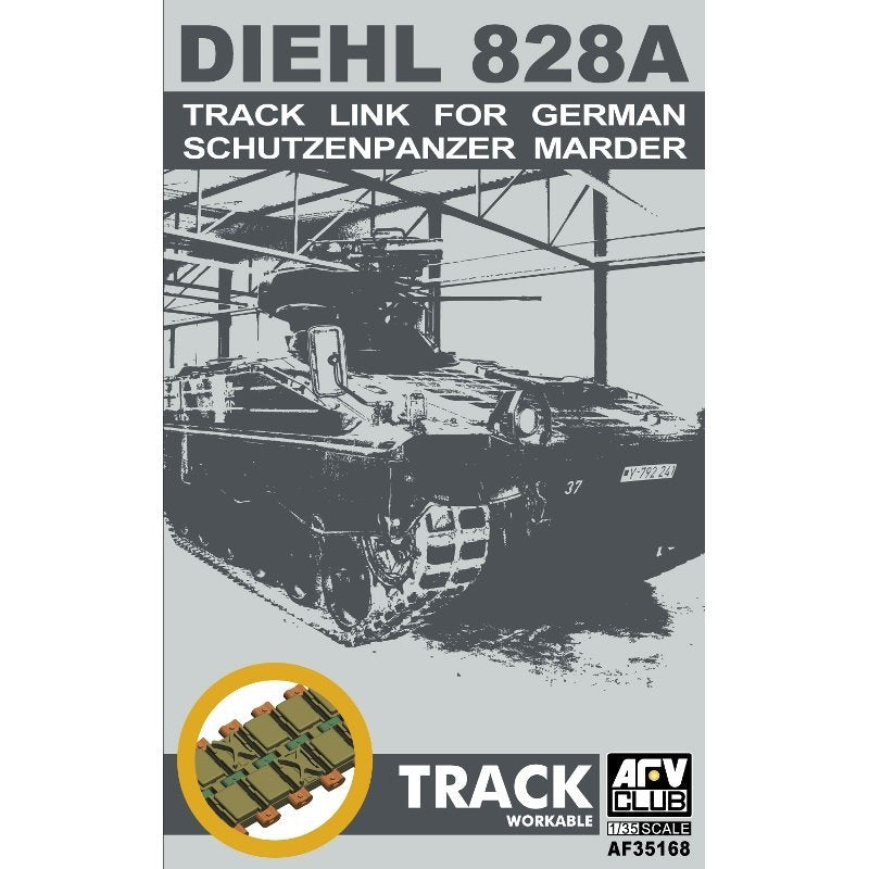 AFV Club 35168 DIEHL 828A Track link for German Schutzenpanzer Marder 1/35