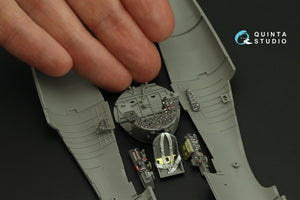Quinta Studio QD48367 F4U-1A 3D-Printed &amp;amp; colored Interior on decal paper (Magic Factory) 1/48 – Bild 6
