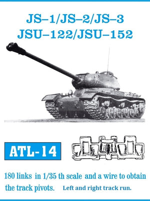 Friulmodel ATL-014 JS-1/JS-2/JS-3 JSU-122/JSU-152 1/35