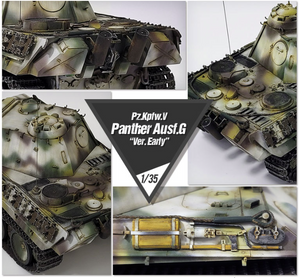 Academy 13529 Pz.Kpfw.V Panther Ausf.G Ver.Early 1/35 – obrázek 3