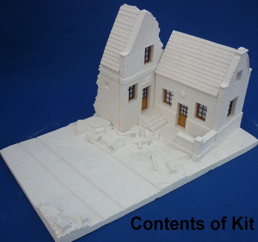 RT-Diorama 35193 Diorama-Base: &amp;quot;Arnheim 1944&amp;quot; New Version 1/35 – Bild 2