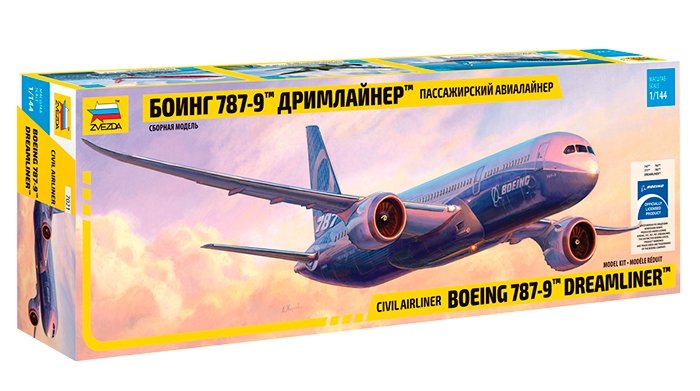 Zvezda 7021 Boeing 787-9 Dreamliner 1/144