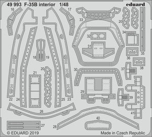 Eduard 49993 F-35B interior 1/48 KITTY HAWK – Bild 2