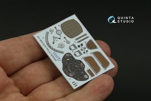Quinta Studio QD32206 I-16 Type 24/28 3D-Printed colored Interior on decal paper (ICM) 1/32 – image 10