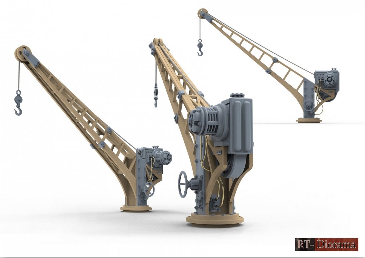 RT-Diorama 35678 4to. Electric Port Crane 1/35 – image 2