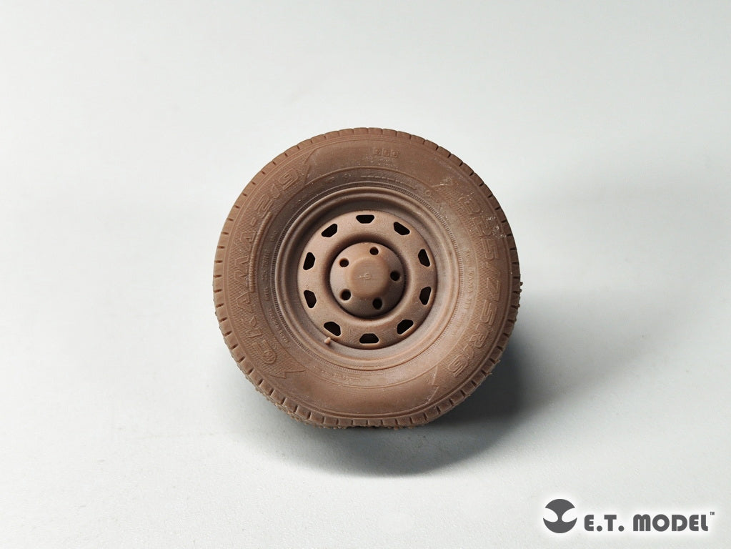 ET Model P35-115 Russian UAZ 3909 Military Van Sagged wheels For ZVEZDA 3644 1/35 – obrázek 11