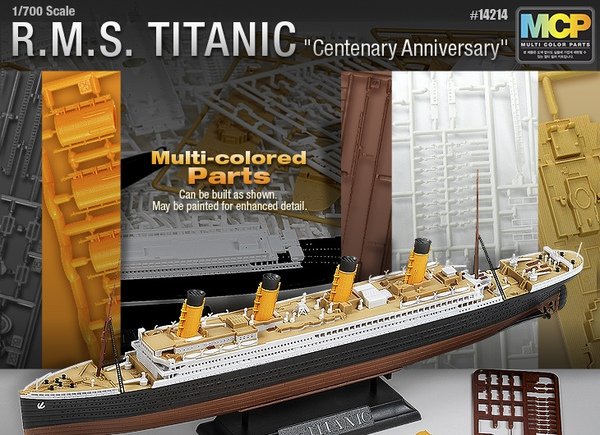 Academy 14214 RMS TITANIC 1/700