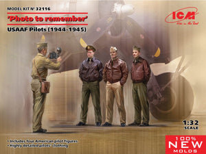 ICM 32116 Photo to remember USAAF Pilots (1944-1945) 1/32