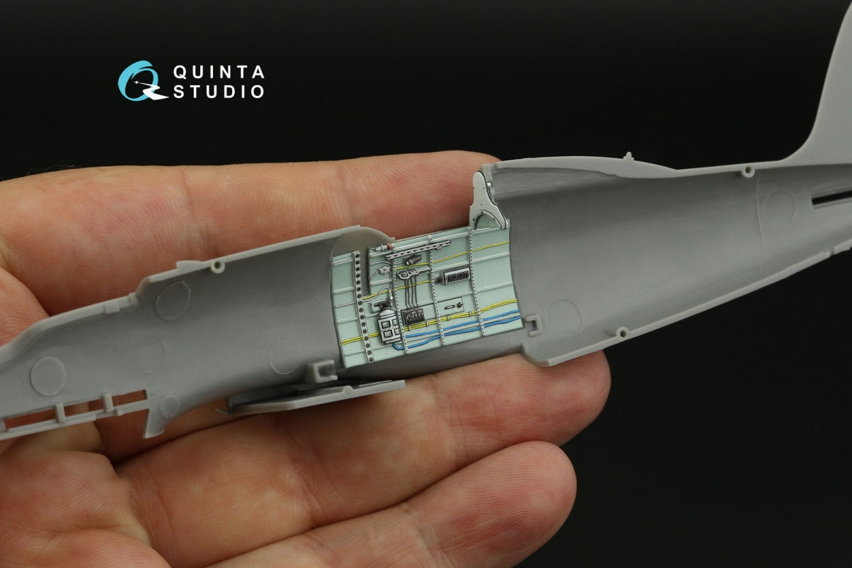 Quinta Studio QD48389 Macchi C.202 Folgore Early Intérieur imprimé en 3D et coloré sur papier décalcomanie (Hasegawa/Eduard) 1/48  – image 11