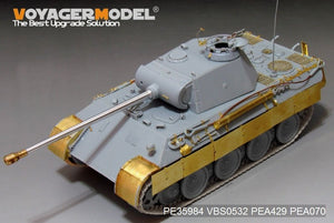 Voyager Model PE35984 WWII German Panther A Tank Early version Basic For TAKOM 2097 1/35 – imagen 2