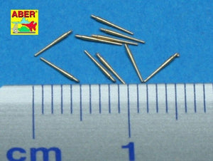 Aber 1/700L-20 Set of 10pcs 120 mm barrels for Royal Navy ships 1/700 – image 2