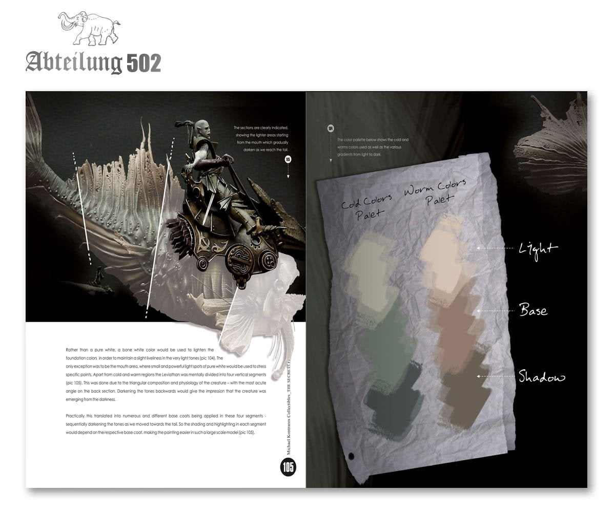 ABTEILUNG ABT715 THE SECRETS OF LEVIATHAN: SCULPTING &amp;amp; PAINTING TECHNIQUES (English) – image 3
