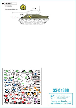 Star Decals 35-C1308 US Armored Mix # 1 1/35 – immagine 2