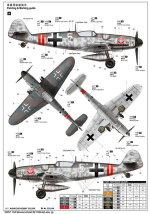 Trumpeter 02297 Messerschmitt Bf 109G-6 (Late) 1/32 – obrázek 2