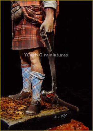 Young Miniatures YH9004 Highland Clansman 1746 90mm – image 4