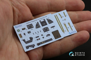 Quinta Studio QD48191 Tempest Mk.V 3D-Printed &amp;amp; colored Interior on decal paper (Eduard) 1/48 – image 11