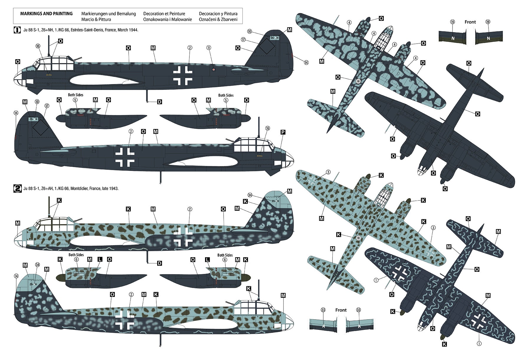 Hobby 2000 72088 Junkers Ju 88 S-1 1/72 – Bild 2