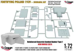 Mirage 721001 Fortifying Poland 1939 - Diorama Set 1/72 – obrázek 4