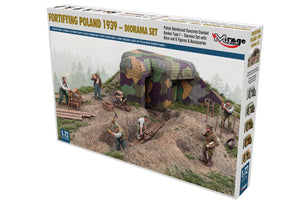 Mirage 721001 Fortifying Poland 1939 - Diorama Set 1/72 – obrázek 6