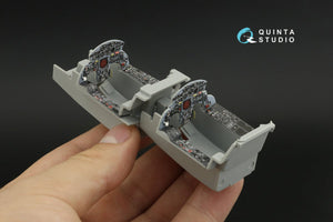 Quinta Studio QD32130 TF-104G 3D-Printed &amp;amp; colored Interior on decal paper (Italeri) 1/32 – image 9