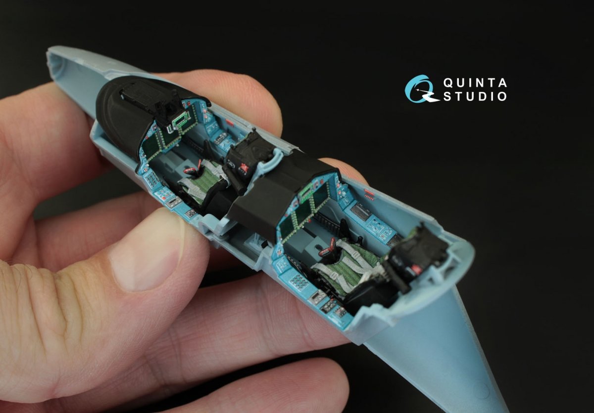 Quinta Studio QD48007 Yak-130 3D-Printed &amp;amp; colored Interior on decal paper (for Zvezda kits) 1/48 – image 8