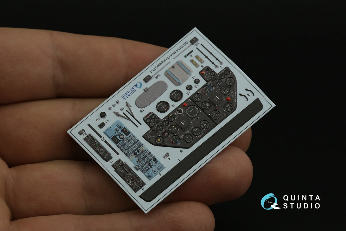 Quinta Studio QD35114 Mi-4 3D-Printed &amp;amp; colored Interior on decal paper (Trumpeter) 1/35 – image 8