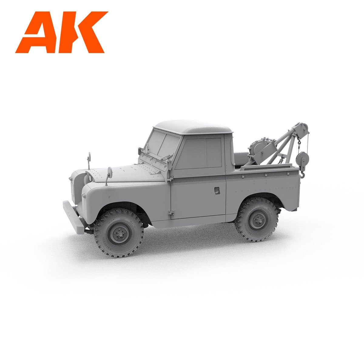 AK Interactive AK35014 LAND ROVER 88 SERIES IIA CRANE-TOW TRUCK 1/35 – image 7