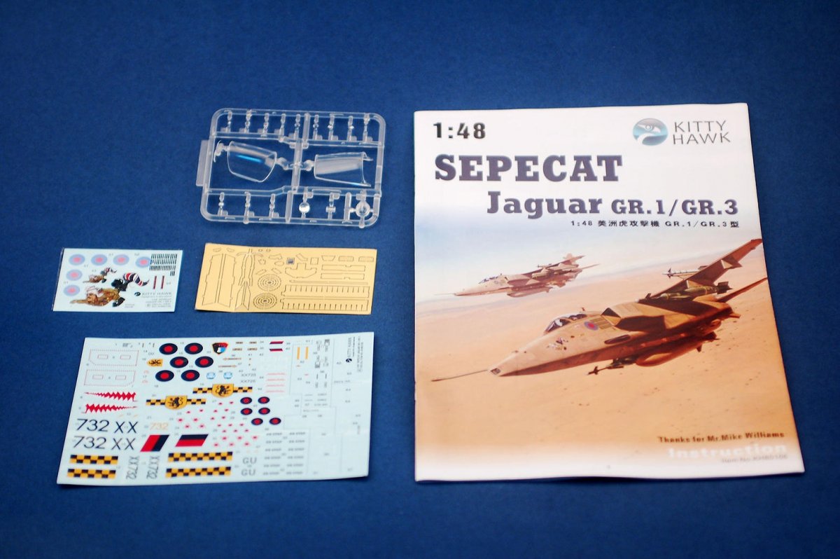 Kitty Hawk 80106 Sepecat Jaguar GR.1/GR.3 1/48 – image 7