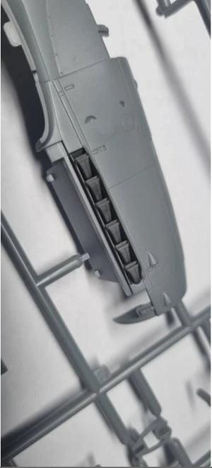Art Scale Kit A32025 Bf 109K-4 Exhausts Detail Set - 3D Print for Kotare 1/32 – zdjęcie 2
