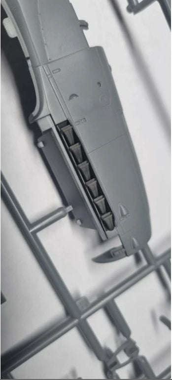 Art Scale Kit A32025 Bf 109K-4 Exhausts Detail Set - 3D Print for Kotare 1/32 – zdjęcie 2