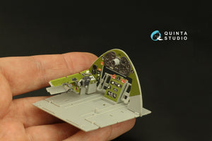 Quinta Studio QD32189 F6F-3E/N Hellcat 3D-Printed coloured Interior on decal paper (Trumpeter) 1/32 – zdjęcie 10