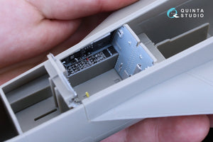 Quinta Studio QD32067 F/A-18E 3D-Printed &amp;amp; colored Interior on decal paper (for Revell kit) 1/32 – image 3