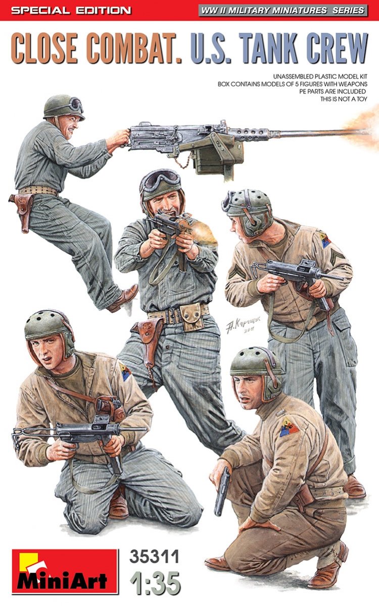 MiniArt 35311 Close Combat US Tank Crew 1/35