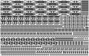 Pontos 35026FB USS BB-63 Missouri 1945 Detail Up Set (Deck Blue 20B stained wooden deck) 1/350 – Bild 19