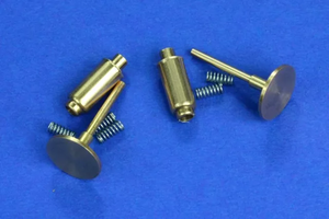 RB Model 35A11 Railroad flat buffer set contains two buffers 1/35 – imagen 2