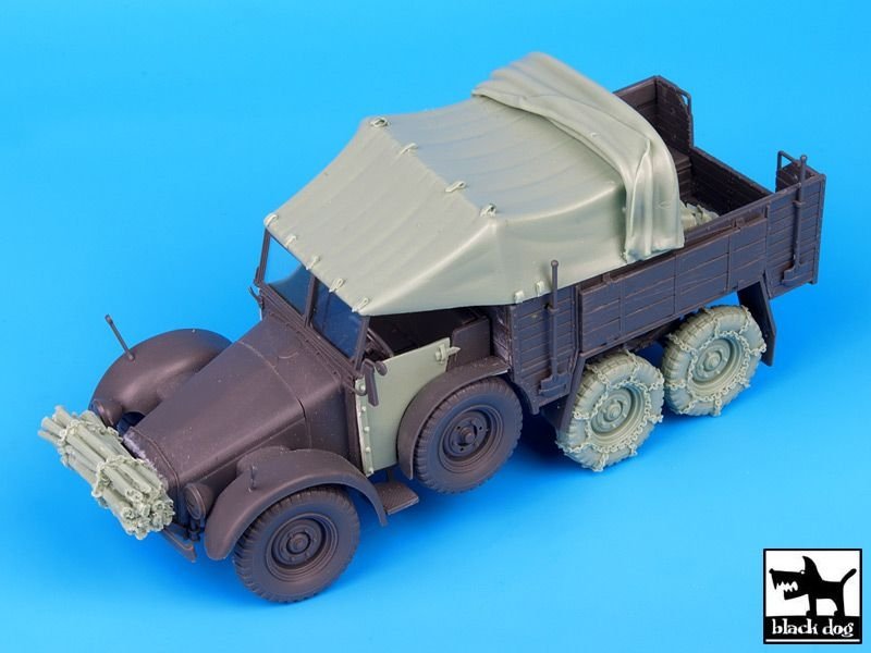 Black Dog T35074 Krupp Protze big accessories set 1/35 – image 4