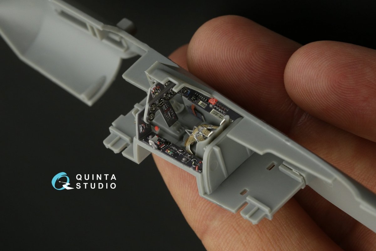 Quinta Studio QD48296 FW 190D-9 3D-Printed &amp;amp; colored Interior on decal paper (HobbyBoss) 1/48 – obrázek 8
