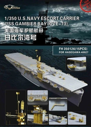 Flyhawk FH350126 US Navy Escort Carrier USS Gambier Bay (CVE-73) FOR HASEGAWA 40027 1/350