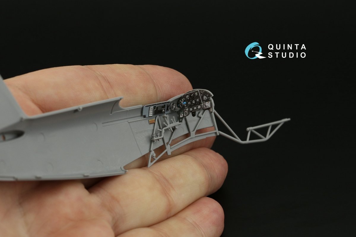 Quinta Studio QD48398 Yak-9T 3D-Printed &amp;amp; colored Interior on decal paper (Zvezda) 1/48 – image 8