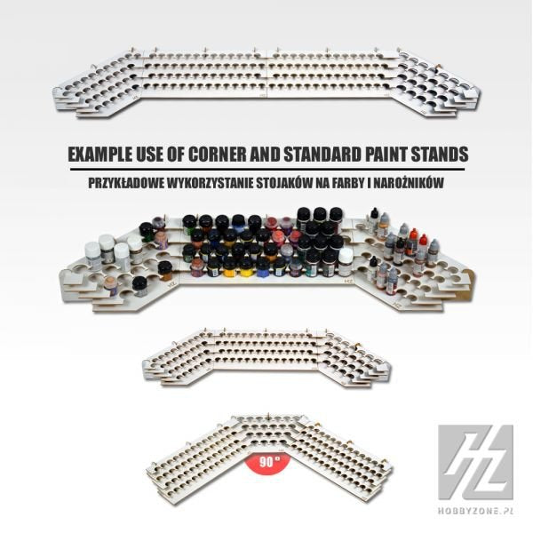 Hobby Zone HZ-s1nb 36mm Corner Model Paint Stand – image 3