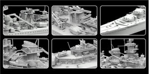 Flyhawk FH1149S German Battleship Gneisenau (Deluxe Edition) 1940 1/700 – image 3