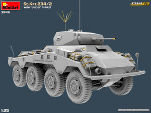 MiniArt 35416 Sd.Kfz.234/2 WITH LUCHS TURRET. INTERIOR KIT 1/35 – imagen 4