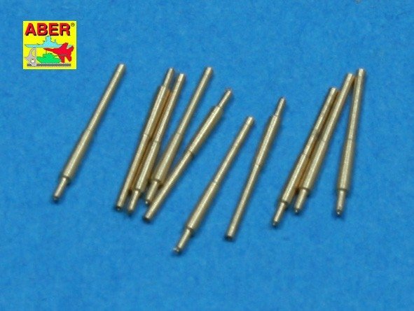 Aber 1/700L-27 Set of 10 pcs 203 mm barrels for Japan ships : Atago, Kumano, Myoko etc. 1/700