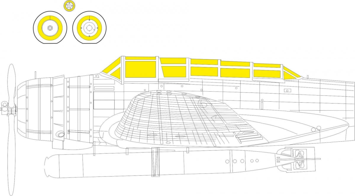 Eduard BIG33163 B5N2 BORDURE MAQUETTE 1/35 – image 4