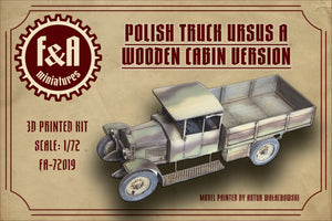F&amp;amp;A Miniatures FA-72019 Ursus A Wooden Cabin 1/72
