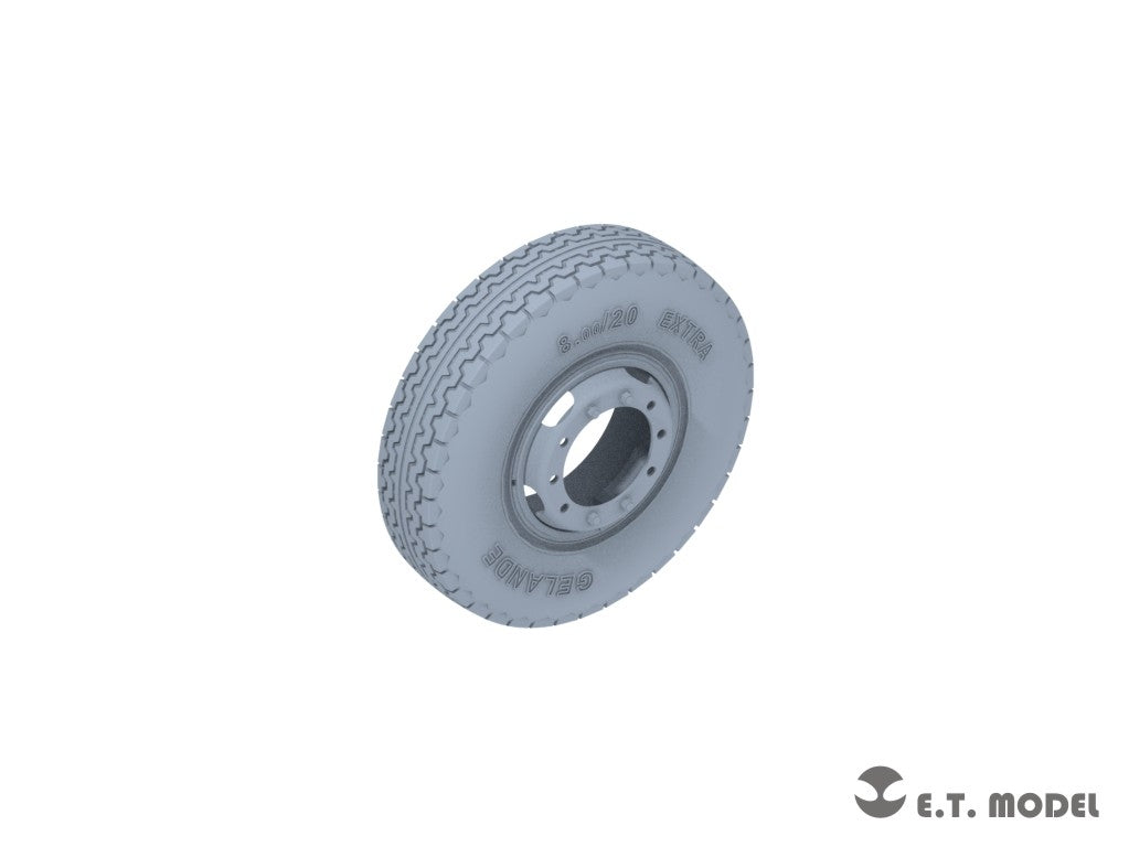 ET Model P35-109 WWII German Sd.Kfz.234 Spare Wheel 1/35 – image 2