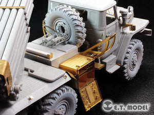 ET Model E35-191 Russian BM-21 Grad Multiple Rocket Launcher (For TRUMPETER 01013) (1/35) – immagine 6