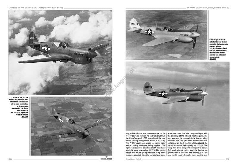Kagero 3043 Curtiss P-40 vol. III EN – image 2