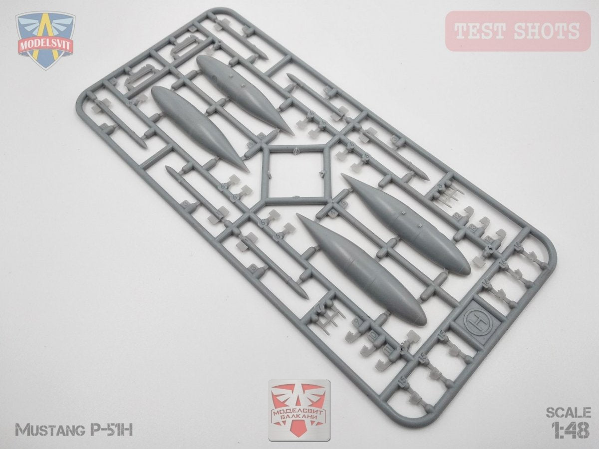 Modelsvit 4821 P-51H Mustang (USAF edition) 1/48 – imagen 4